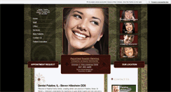 Desktop Screenshot of palatinefamilydental.com